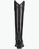 Image #5 - Frye Women's Sacha At The Knee Tall Western Boots - Snip Toe, Black, hi-res