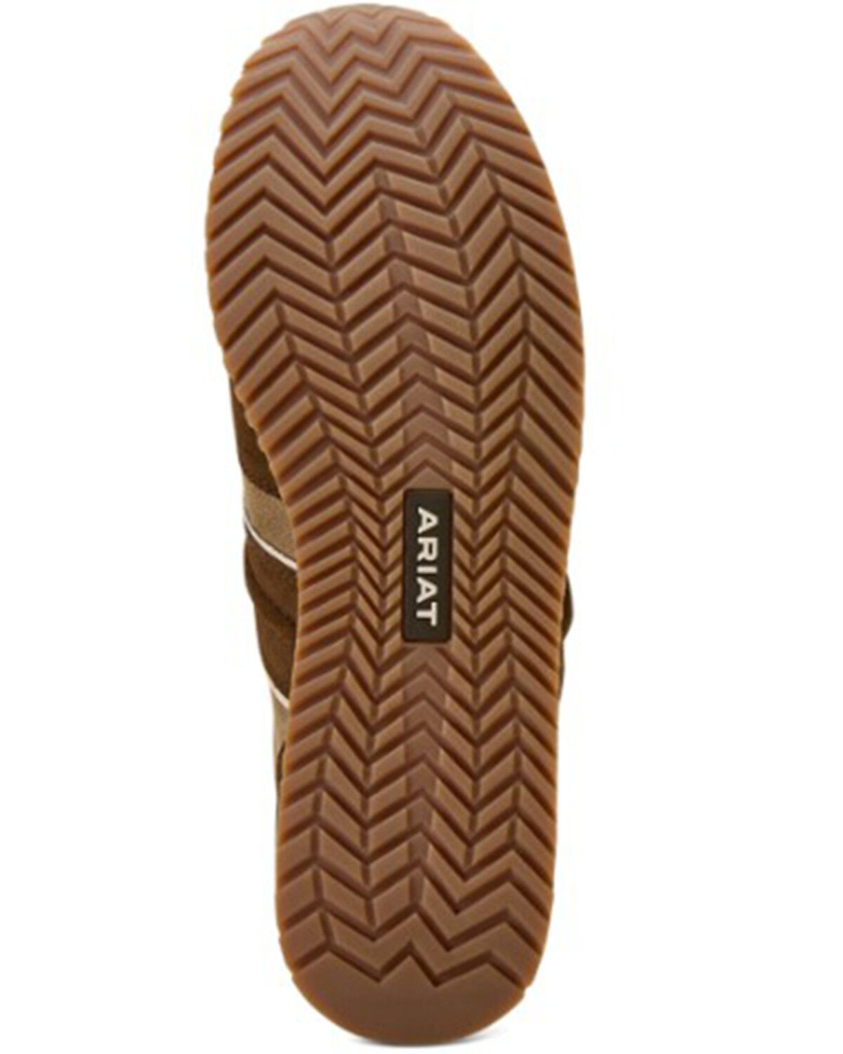 Image #7 - Ariat Men's Ranch Runner Shoes, Brown, hi-res