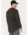 Image #4 - Hawx Men's Logo Long Sleeve Work T-Shirt , Black, hi-res