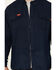 Image #3 - Lapco Men's FR Modern Uniform Long Sleeve Button-Down Work Shirt, Navy, hi-res