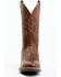 Image #4 - Brothers and Sons Men's British Tan Xero Gravity Performance Leather Western Boots - Round Toe, Tan, hi-res