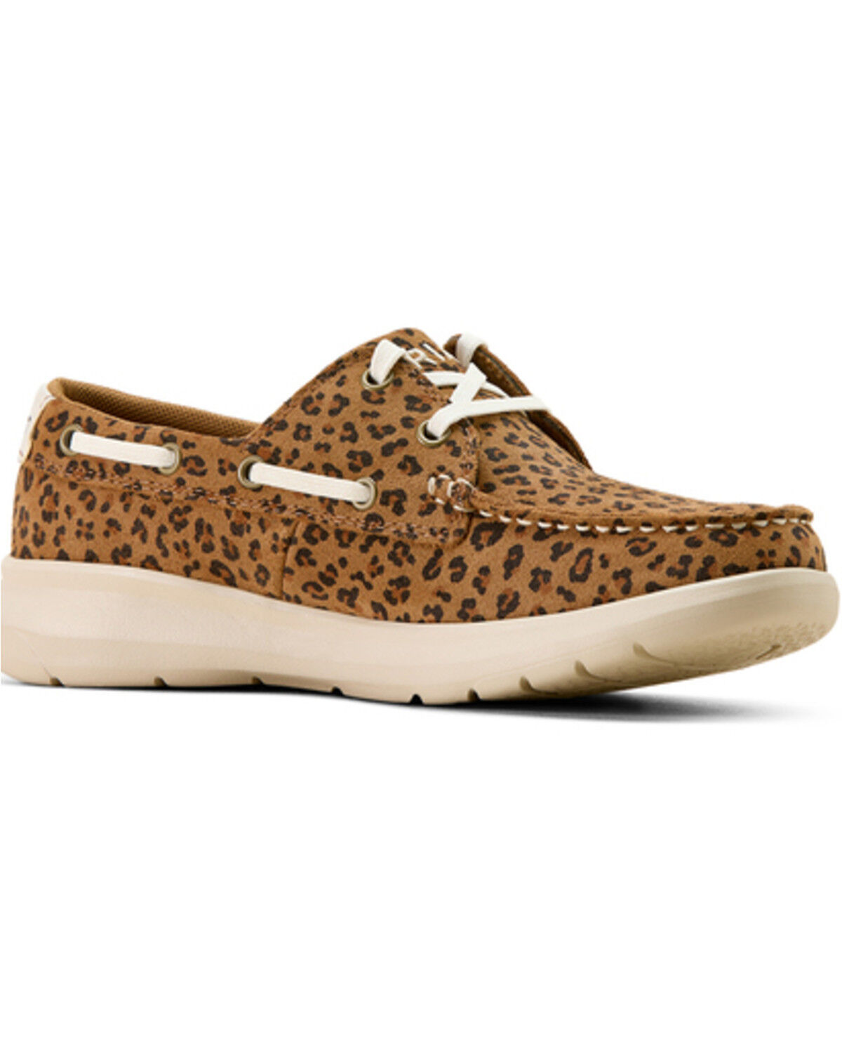 Image #1 - Ariat Women's Hilo Shore Moc Casual Shoes, Leopard, hi-res