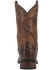 Image #5 - Laredo Men's Arlo Bucklace Fancy Sidewinder Western Boots - Broad Square Toe , Brown, hi-res