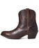 Image #2 - Ariat Women's Darlin Sassy Western Booties - Round Toe, Brown, hi-res