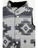 Image #2 - Cody James Toddler Boys' Sunset Reversible Puffer Vest, , hi-res