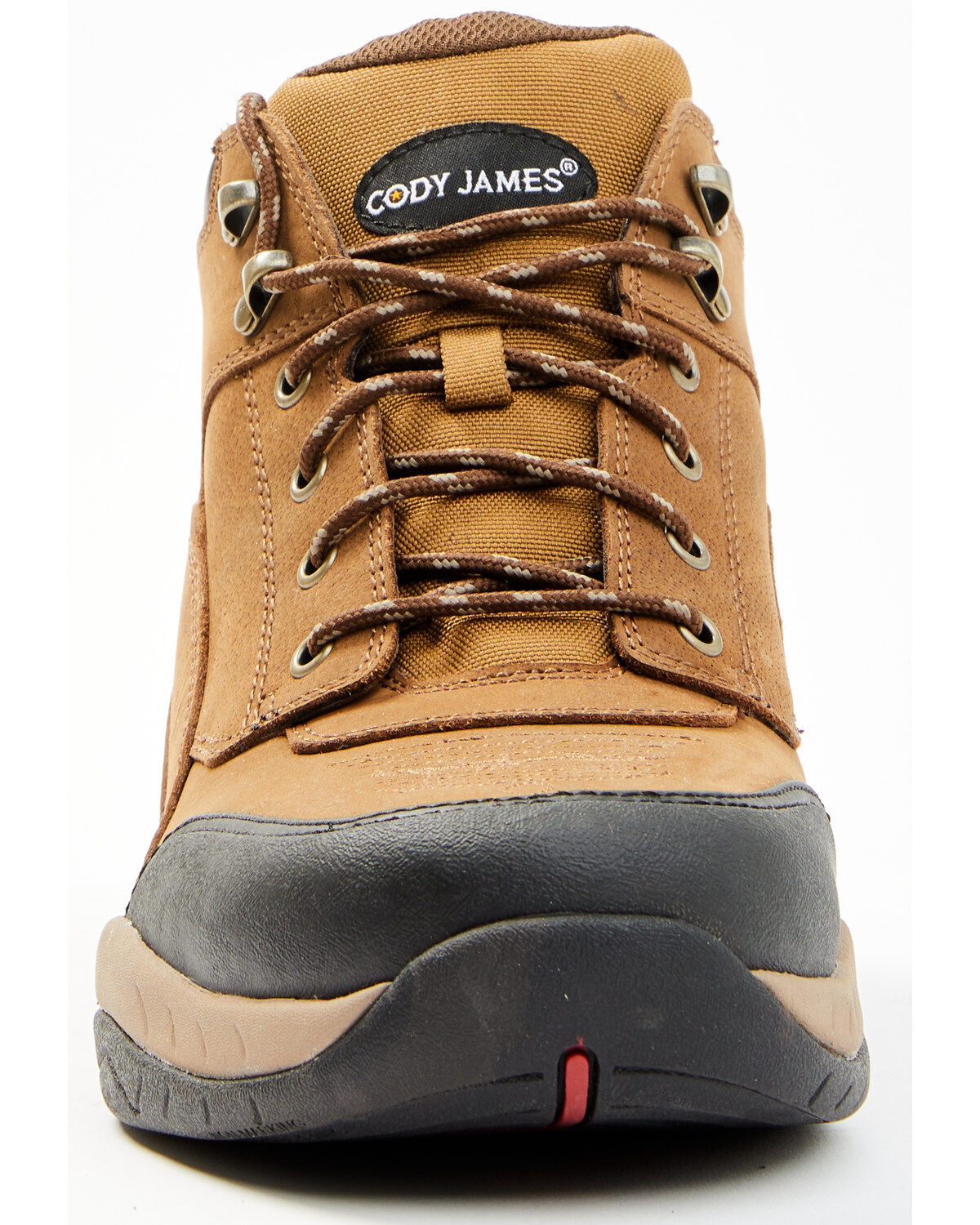 Image #4 - Cody James Men's 5" Endurance Soft Song Shin Buff Lace-Up Work Boots - Soft Toe, Tan, hi-res