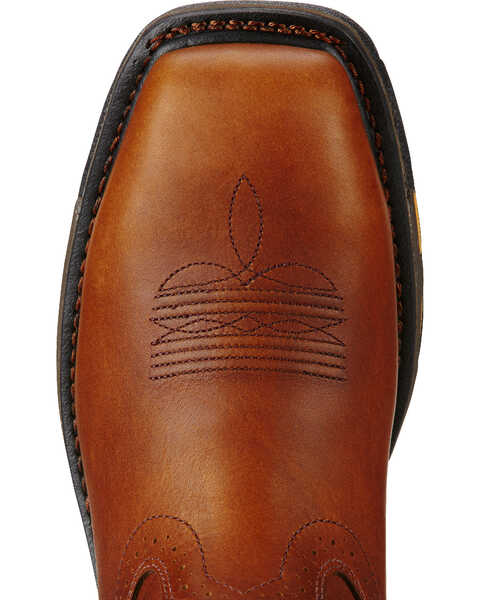 Image #9 - Ariat Men's WorkHog® H2O CSA Work Boots - Composite Toe, Copper, hi-res