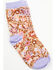 Image #1 - Shyanne Girls' Floral Crew Socks, Multi, hi-res