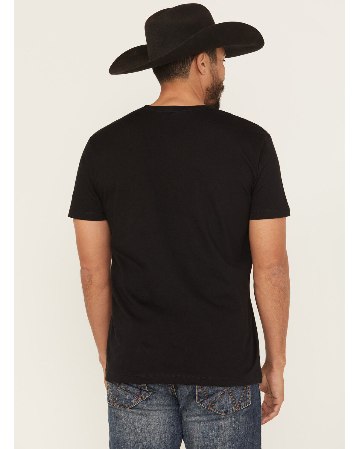 Image #4 - RANK 45&reg; Men's Bronc Lightning Short Sleeve Graphic T-Shirt, Black, hi-res