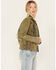 Image #2 - Scully Women's Fringe and Beaded Jacket , Olive, hi-res