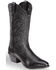 Image #2 - Ariat Women's 8" Deertan Western Boots - Round Toe, Black, hi-res
