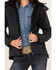 Image #2 - STS Ranchwear by Carroll Women's Dark Wash Denim Print Softshell Weston Hooded Jacket , Dark Wash, hi-res