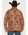 Image #4 - Cody James Men's Saddleback Southwestern Print Polar Fleece 1/4 Snap Pullover, Camel, hi-res
