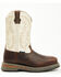 Image #2 - Cody James Men's 11" Tyche Palace Pull-On Waterproof Work Boots - Composite Toe, Ivory, hi-res