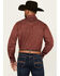 Image #4 - Wrangler Retro Men's Printed Long Sleeve Snap Western Shirt, Red, hi-res