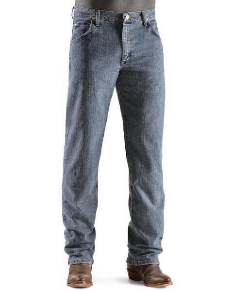 Image #2 - Wrangler Men's Premium Performance Advanced Comfort Jeans, Dark Denim, hi-res