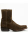 Image #2 - Moonshine Spirit Men's Pancho 8" Roughout Western Boots - Square Toe, Dark Brown, hi-res