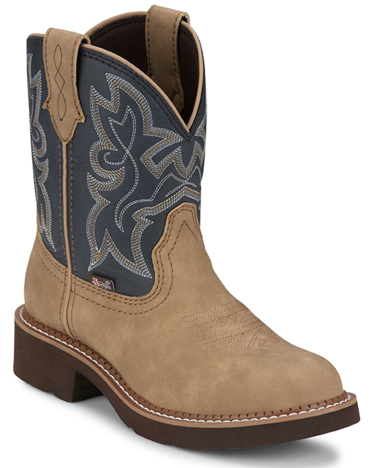 Justin Women's Gypsy Western Performance Boots - Round Toe, Tan, hi-res