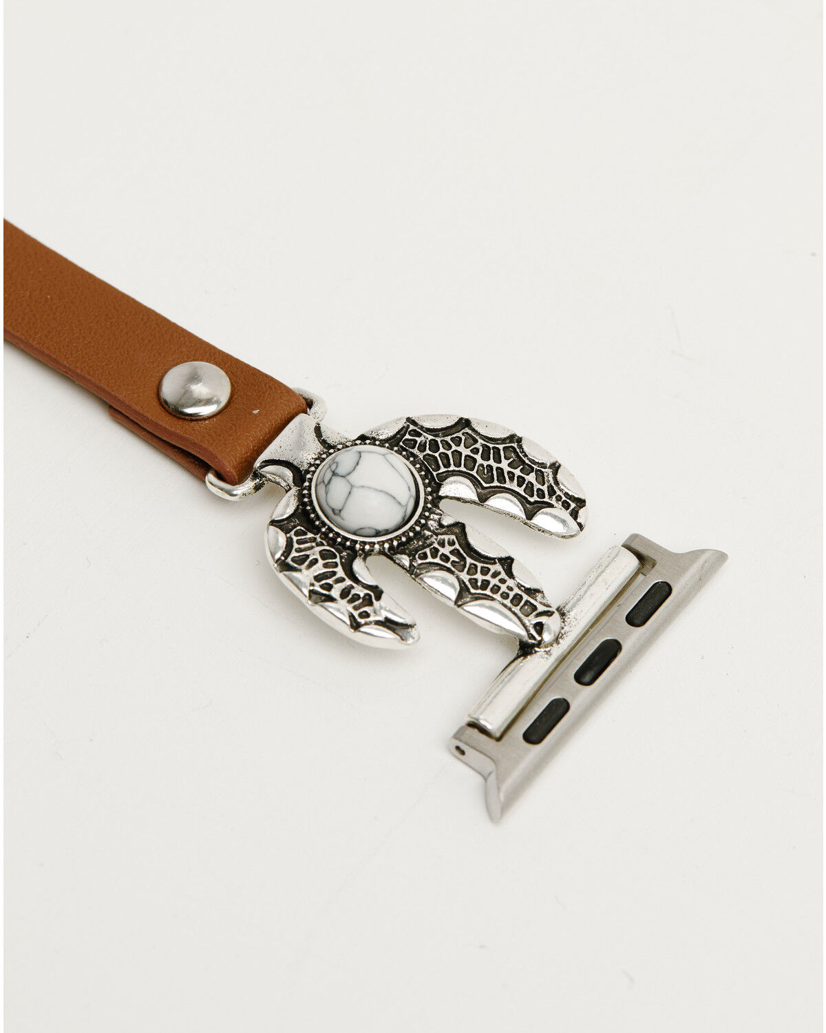 Image #2 - Shyanne Women's Cactus Stone Smart Watch Band, Silver, hi-res