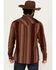 Image #4 - Moonshine Spirit&reg; Men's Whiskey Tango Striped Long Sleeve Snap Western Shirt, Burgundy, hi-res