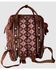 Image #2 - Wrangler Women's Callie Southwestern Print  Backpack, Brown, hi-res