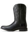 Image #2 - Ariat Men's Sport Stratten Western Performance Boots - Round Toe, Black, hi-res