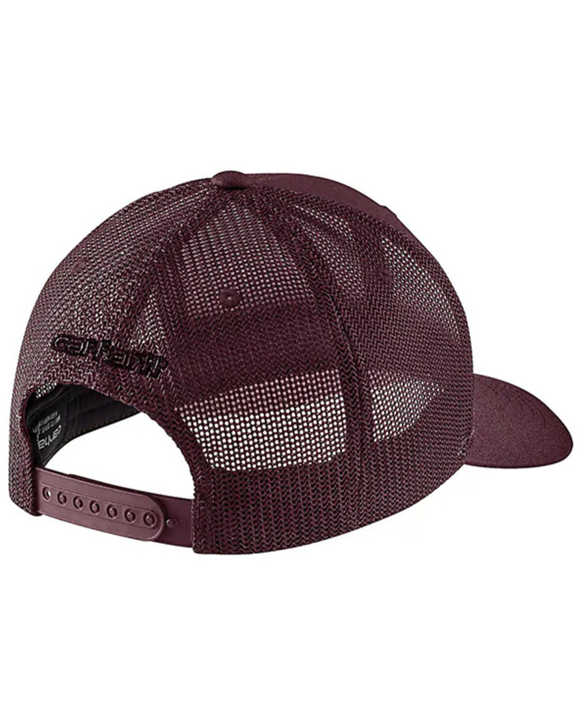 Image #2 - Carhartt Men's Rugged Flex&reg; Logo Ball Cap, Red, hi-res