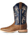 Image #2 - Ariat Men's Cowboss Western Boot - Broad Square Toe, Brown, hi-res