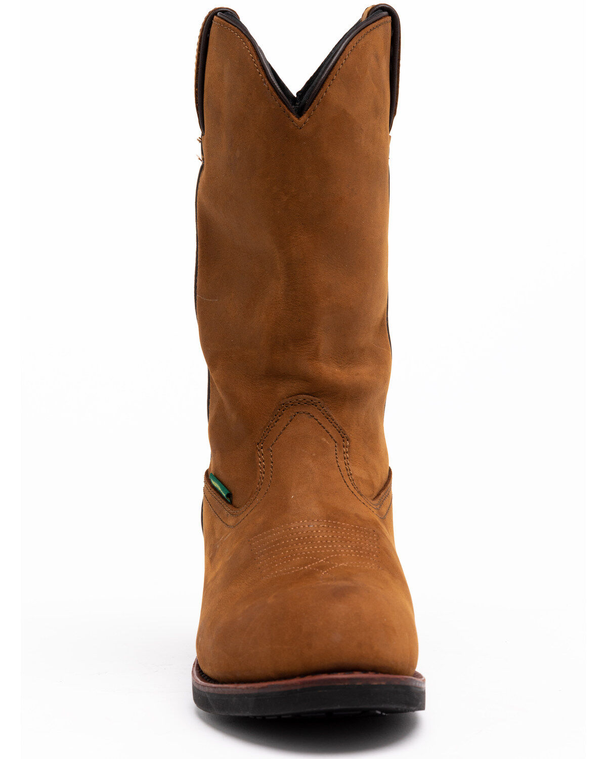Image #8 - Dan Post Men's Albuquerque Waterproof Western Work Boots - Soft Toe, Distressed, hi-res