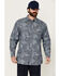 Image #1 - Ariat Men's FR  Pacific Long Sleeve Snap Work Shirt, Navy, hi-res