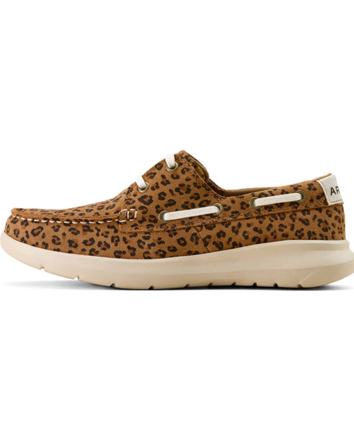 Image #2 - Ariat Women's Hilo Shore Moc Casual Shoes, Leopard, hi-res
