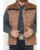 Image #3 - Hooey Men's Banff Packable Puffer Vest, Camel, hi-res