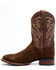 Image #3 - Dan Post Men's Hippo Print Western Performance Boots - Broad Square Toe, Brown, hi-res