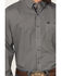 Image #3 - Wrangler Men's Micro Geo Print Long Sleeve Button-Down Western Shirt - Tall, Black, hi-res