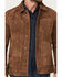 Image #3 - Moonshine Spirit Men's Perryville Suede Trucker Jacket , Brown, hi-res