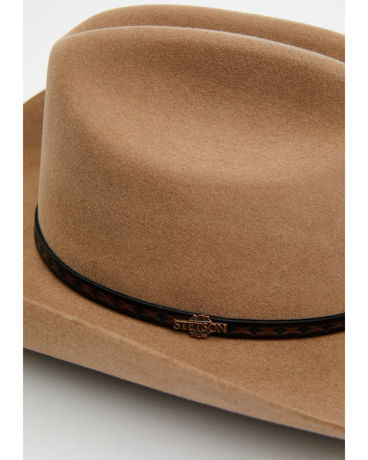Image #2 - Stetson The Medalist Felt Cowboy Hat, Tan, hi-res