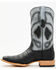 Image #3 - Tanner Mark Men's Exotic Caiman Belly Tall Western Boots - Broad Square Toe , Black, hi-res