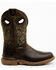 Image #2 - Double H Men's Apparition Waterproof Electrical Hazard Pull-On Work Boots - Composite Toe, Brown, hi-res