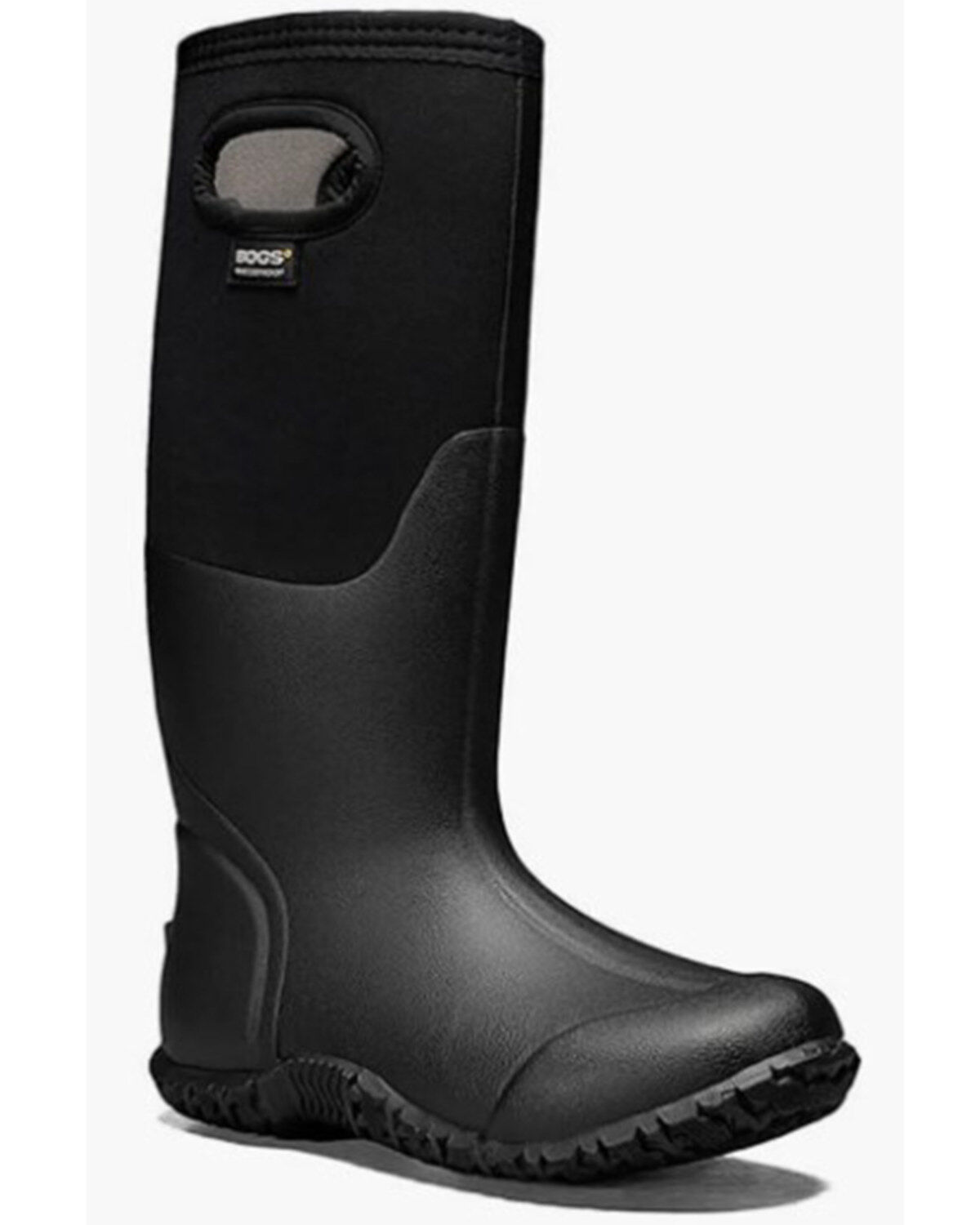 Image #1 - Bogs Women's Mesa Solid Winter Work Boots - Soft Toe, Black, hi-res