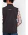 Image #2 - Ariat Men's Vernon Softshell Logo Vest, Brown, hi-res