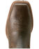 Image #4 - Ariat Men's Hybrid Low Boy Chelsea Boots - Broad Square Toe , Brown, hi-res