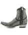 Image #3 - Old Gringo Women's Agujas Western Fashion Booties - Snip Toe, Black, hi-res