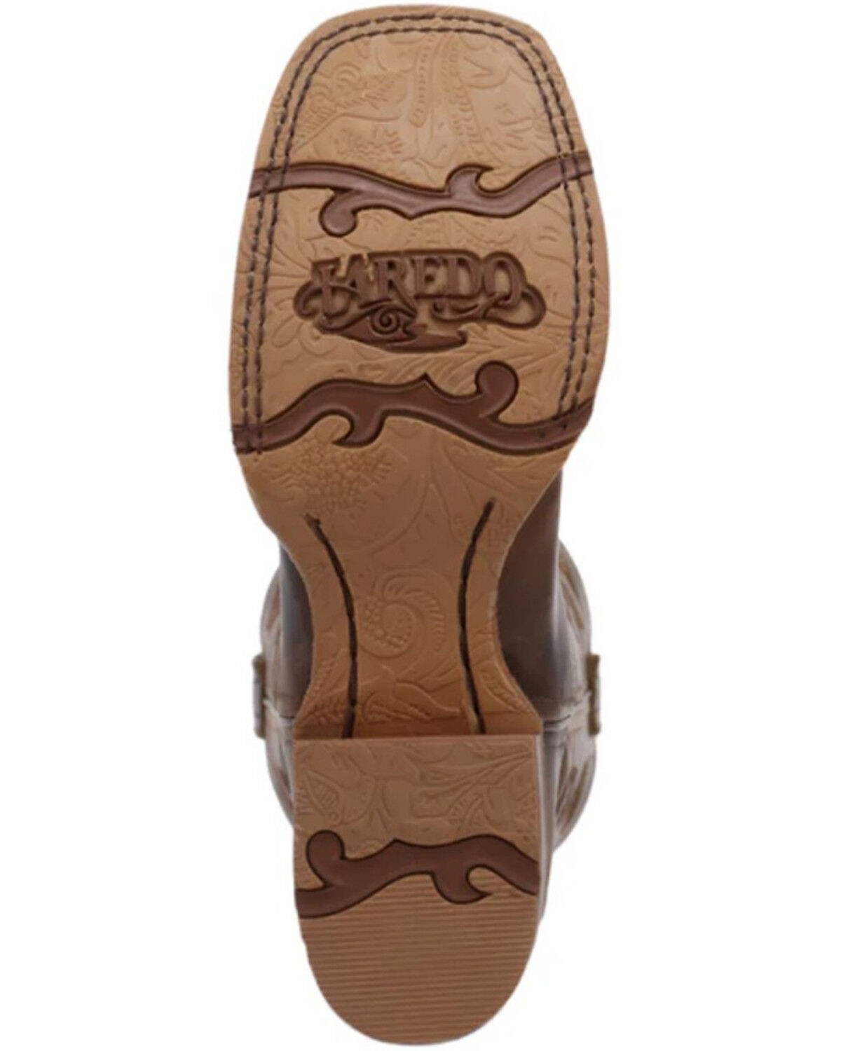 Image #6 - Laredo Women's Dream Weaver Performance Western Boots - Broad Square Toe, Brown, hi-res