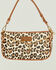 Image #2 - Wrangler Women's Boot Barn Exclusive Leopard Print Shoulder Bag with Chain, Brown, hi-res
