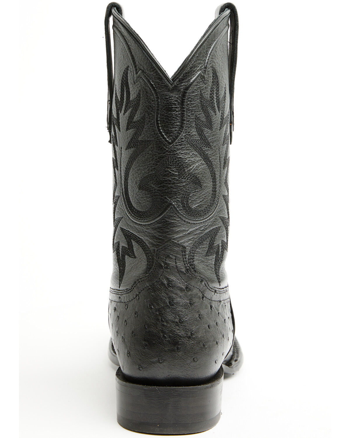 Image #5 - Cody James Black 1978&reg; Men's The Hayward Exotic Full Quill Ostrich Western Boots - Broad Square Toe, Black, hi-res