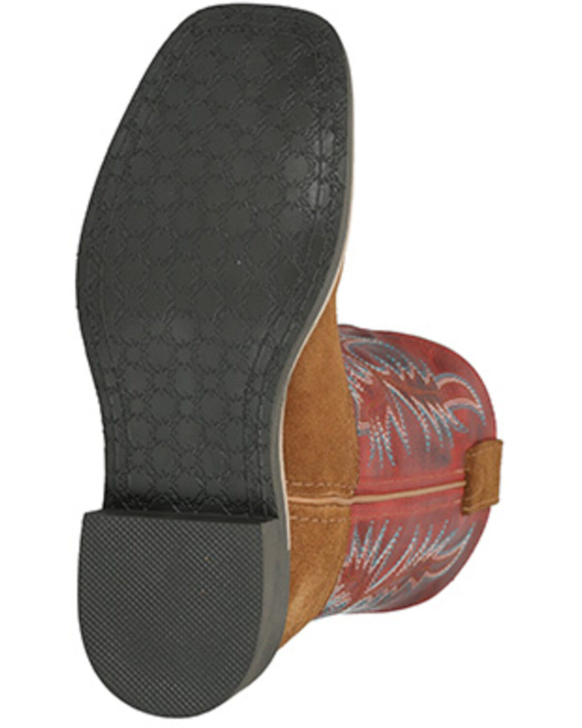 Image #7 - Smoky Mountain Little Boys' Briscoe Western Boots - Broad Square Toe, Tan, hi-res
