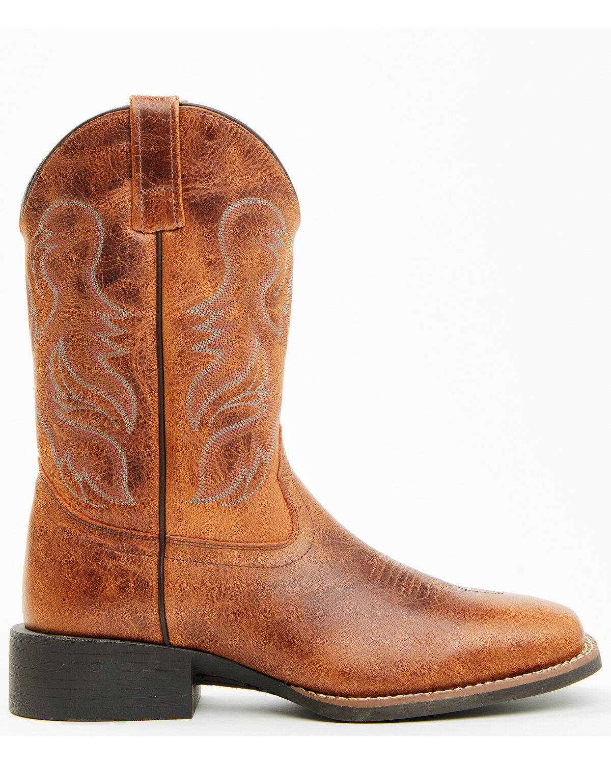 Image #2 - Cody James Ace&trade; Western Boots - Broad Square Toe, Brown, hi-res