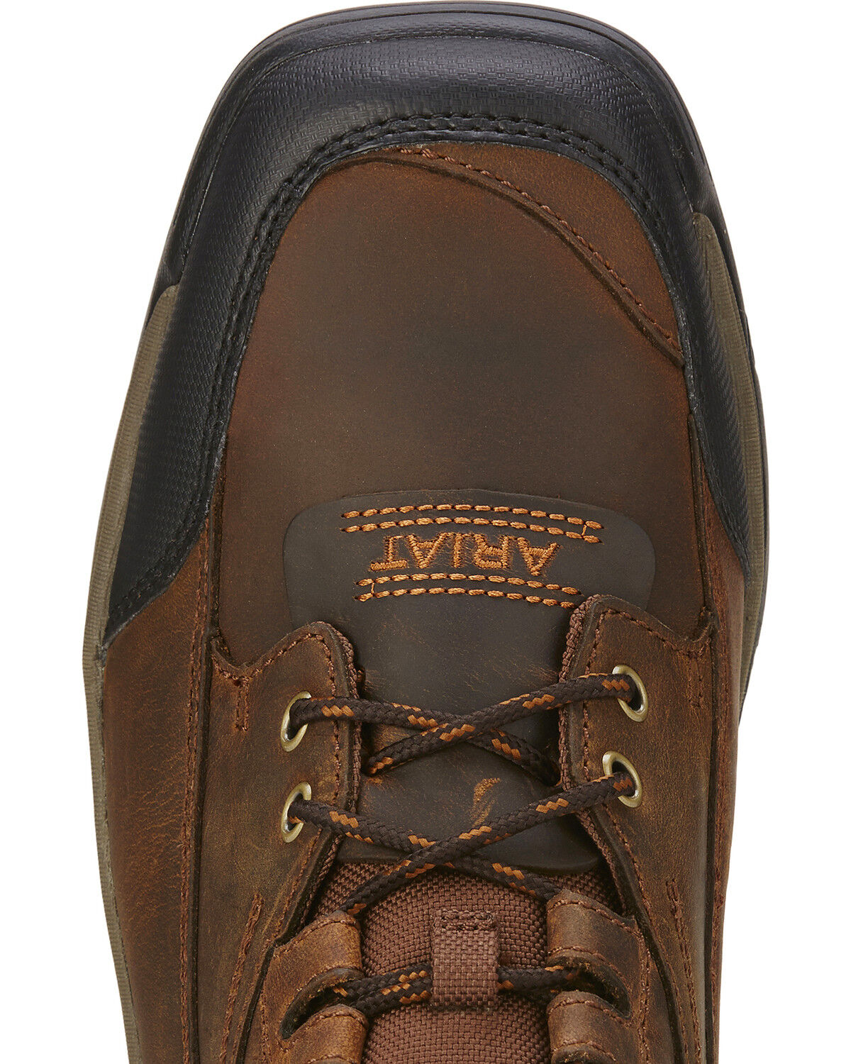 Image #4 - Ariat Men's Terrain Hiker Work Boots - Steel Toe, Brown, hi-res