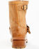 Image #5 - Cleo + Wolf Women's Blaine Fashion Booties - Round Toe, Cognac, hi-res