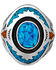 Image #1 - Silver Legends Women's Turquoise and Coral Southwestern Ring, Turquoise, hi-res